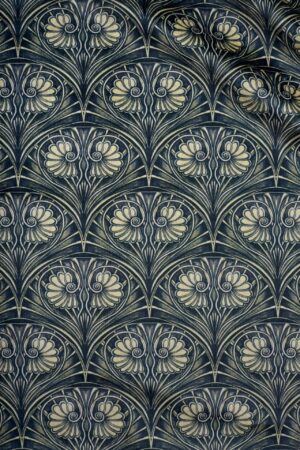 Loulou Black Velvet Fabric