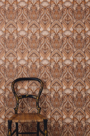 Hortia Wallpaper Sample – Sepia Hortia Wallpaper Sample - Sepia