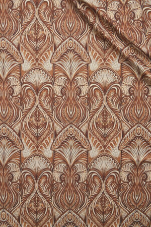 Hortia Herringbone Fabric Sample –  Sepia Hortia Herringbone Fabric Sample -  Sepia