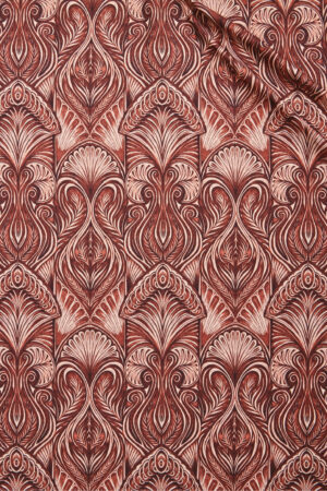 Hortia Herringbone Fabric Sample – Wine Hortia Herringbone Fabric Sample - Wine