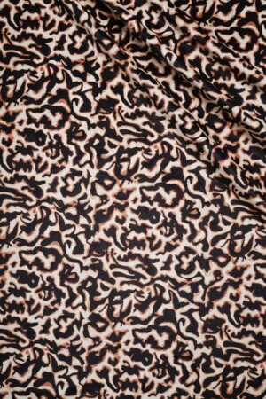 Shellac Brown Velvet Fabric (Large)